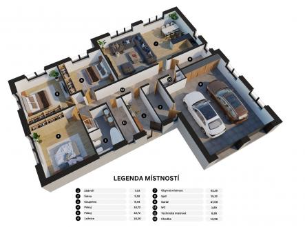 Legenda místností-36 | Prodej - dům/vila, 169 m²