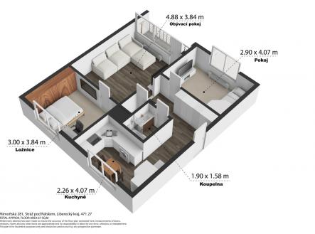Apudorys3D | Prodej bytu, 3+1, 70 m²