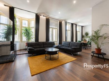 Obývací pokoj | Prodej bytu, 1+kk, 72 m²