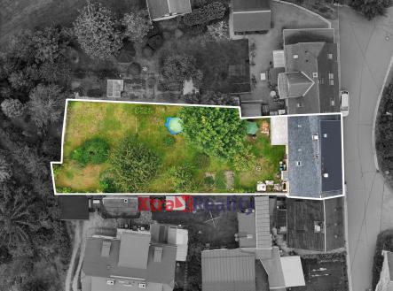 Dům Marienberg dron-2 vyznačeno | Prodej - dům/vila, 298 m²