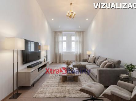 1-vizualizace | Prodej bytu, 1+1, 70 m²
