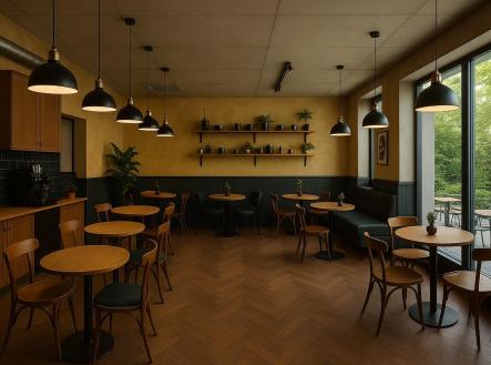 20250414_1738_Kavárenský kout se stolky_remix_01jrtf3c72feqbr760da511jpc.jpeg | Prodej - obchodní prostor, 145 m²