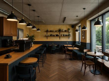 20250414_1733_Přeměna na moderní kavárnu_remix_01jrtetbzyedmsvpdqncq6hv8a.jpeg | Prodej - obchodní prostor, 145 m²