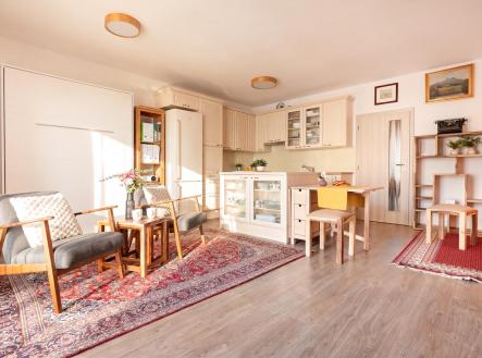 obývací prostor | Prodej bytu, 2+kk, 70,8 m²