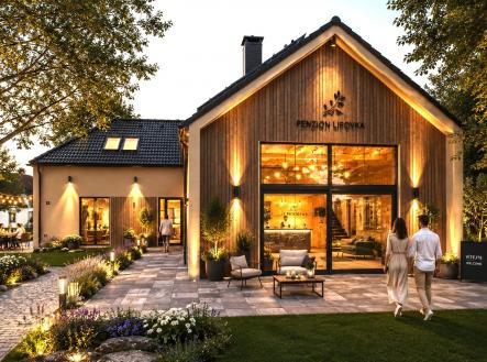 Nadčasová architektura v dokonalém souladu s přírodou. | Prodej - hotel, 236 m²