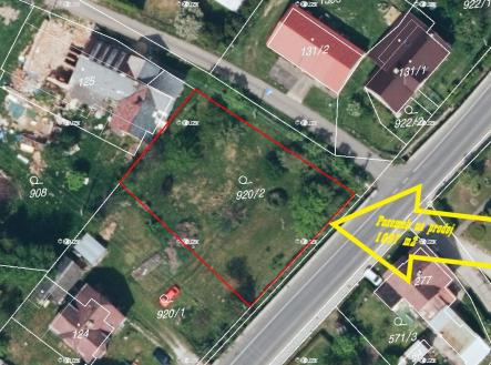 Prodej - pozemek, zahrada, 1 097 m²