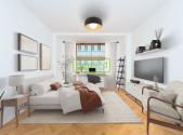 Pronájem bytu, 1+kk, 37 m²