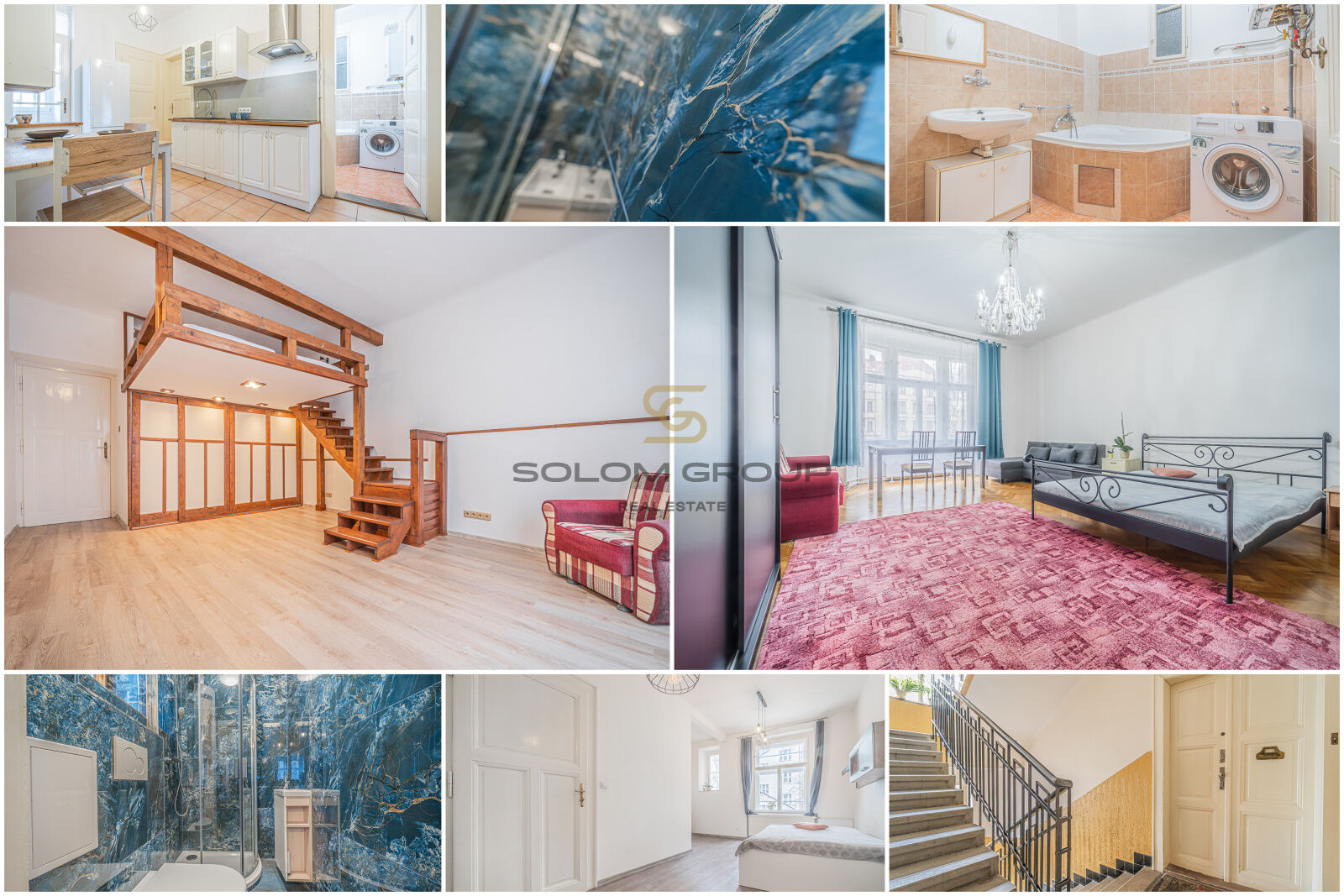 Prodej bytu, OV, 3+1, 91 m2, Praha 7 - Holešovice, Pplk. Sochora, cihla