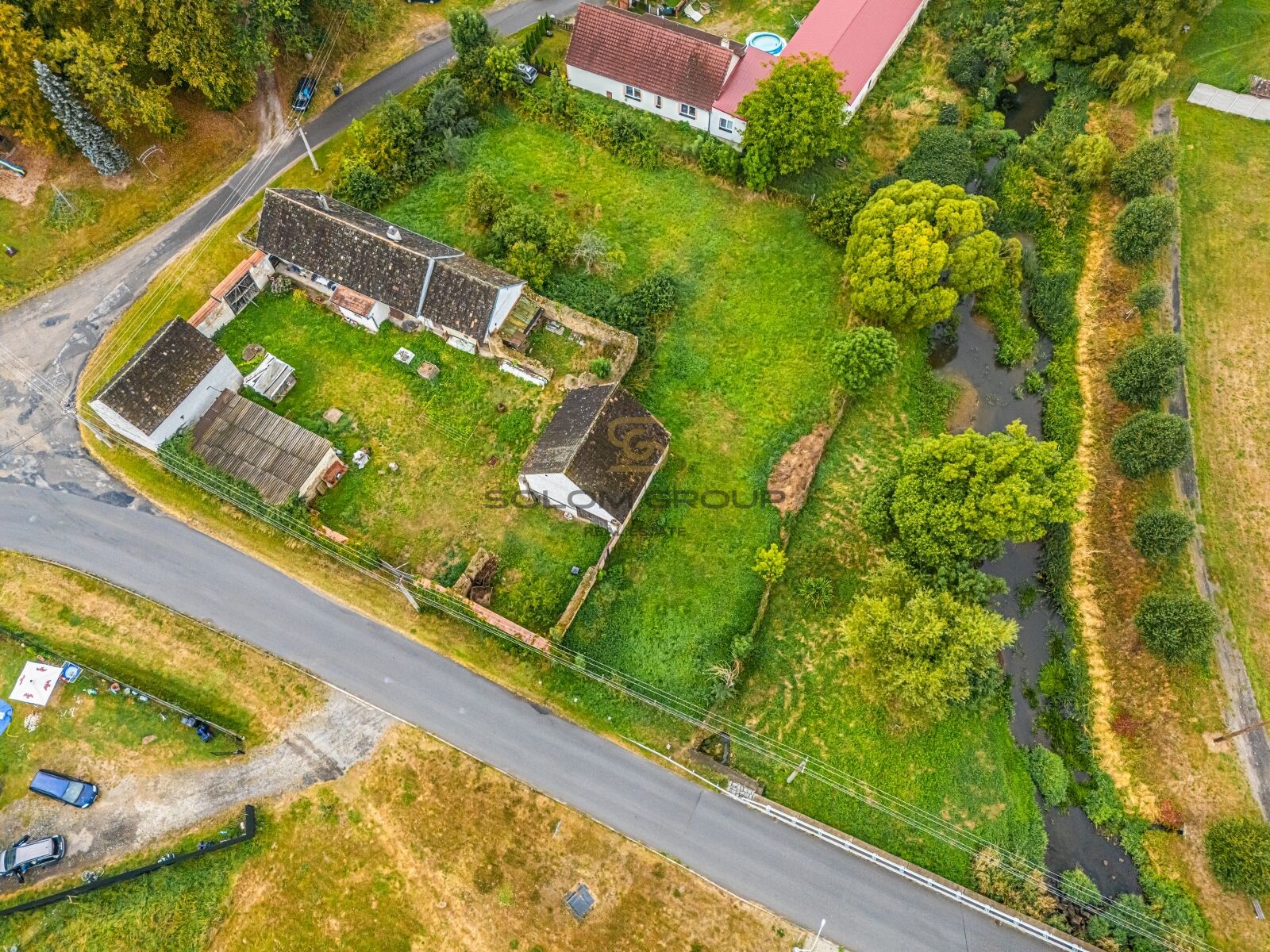 Prodej stavebního pozemku, 1745 m2, Přehořov, Soběslav