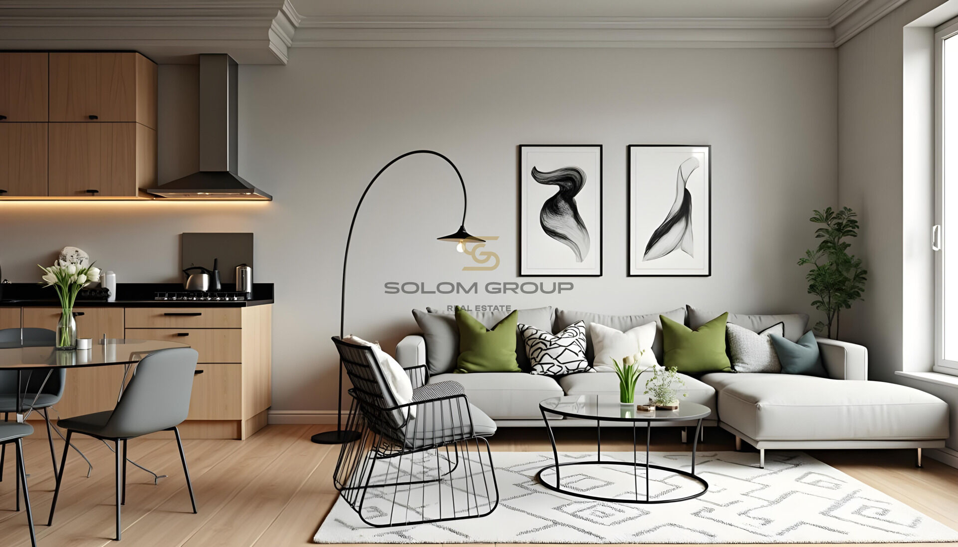 Prodej bytu 2+kk/L, 49 m², DV, Praha 9 - Vysočany, Pod Harfou, novostavba, GS, sklep