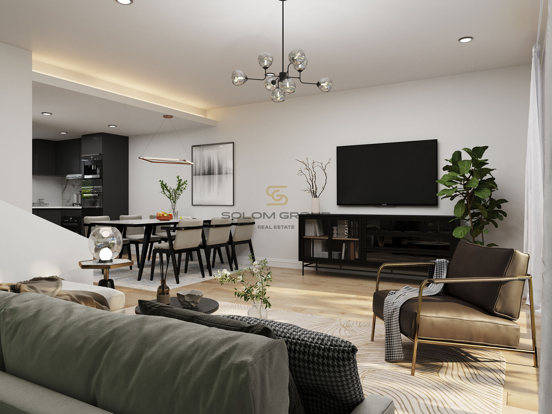 Prodej NOVÉHO bytu 4+kk + předzahrádka, 131 m², 2x parkovací stání, Novostavba, Odolena Voda