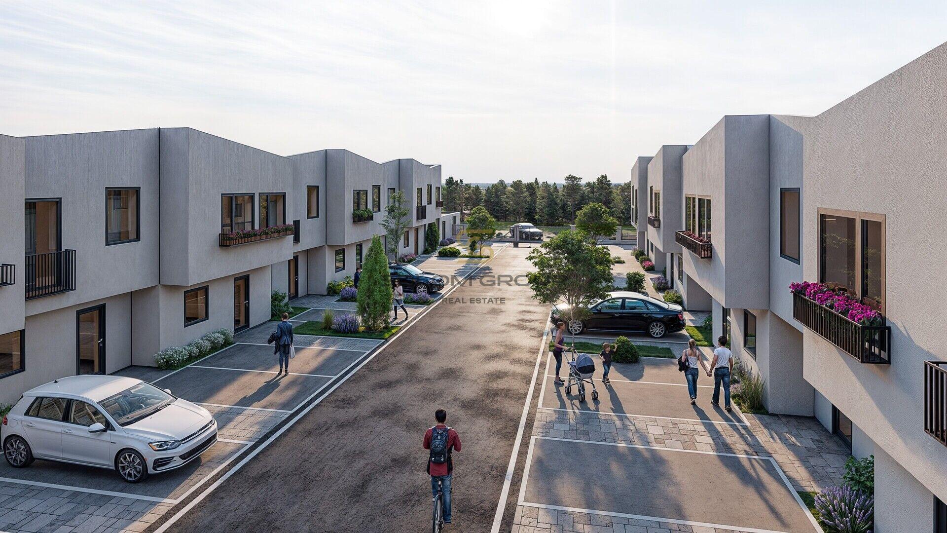 Prodej NOVÉHO bytu 4+kk + předzahrádka, 131 m², 2x parkovací stání, Novostavba, Odolena Voda