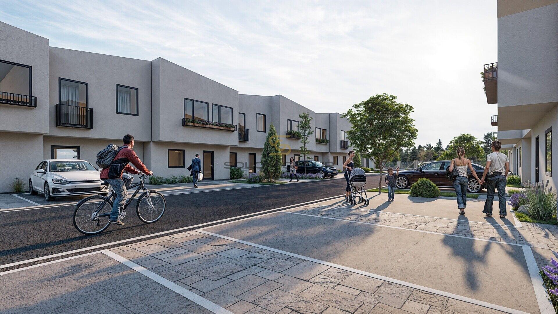 Prodej NOVÉHO bytu 4+kk + předzahrádka, 131 m², 2x parkovací stání, Novostavba, Odolena Voda