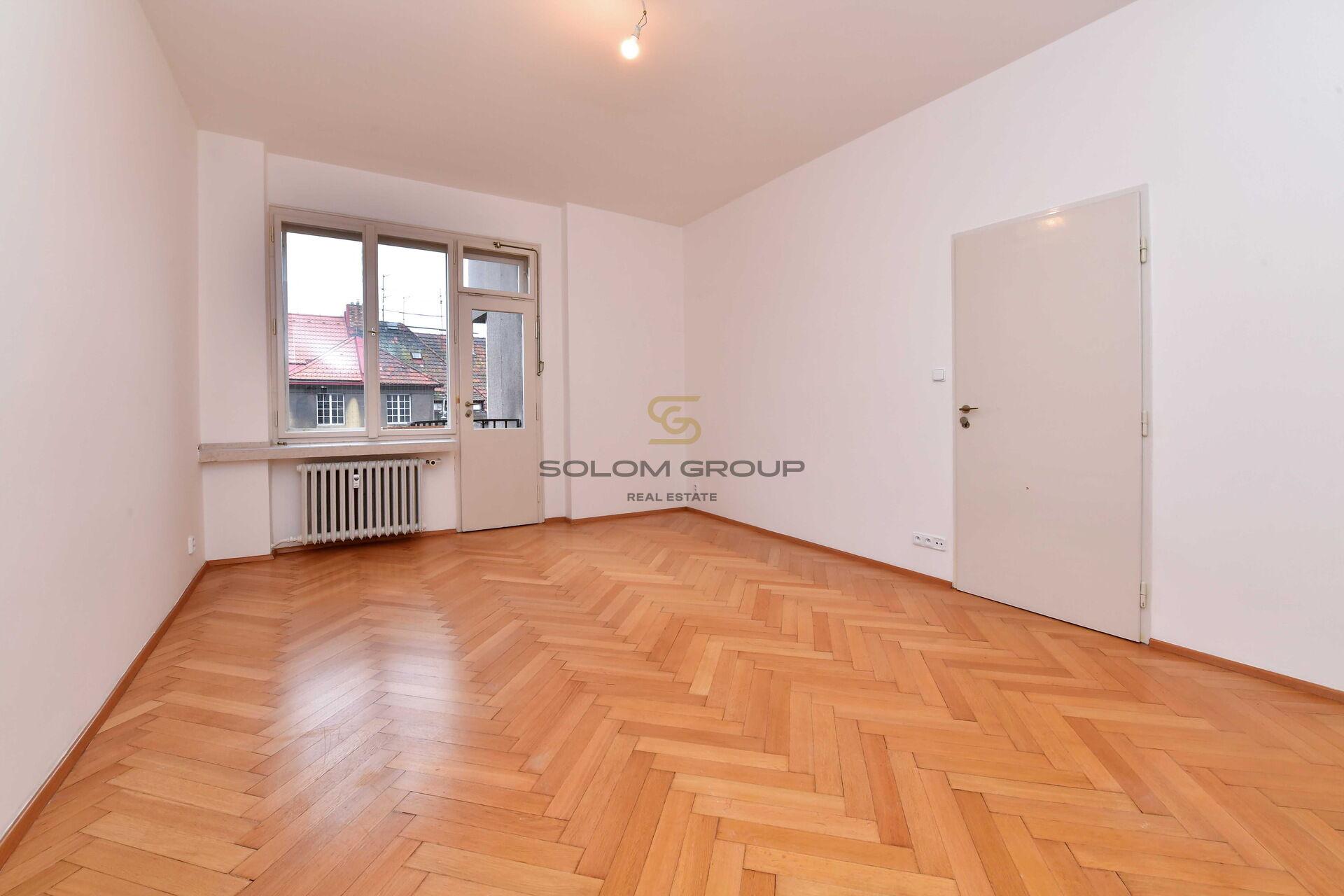 Pronájem bytu 2+1/možno jako 3+kk/2x balkon, 92 m², Vinohrady, 2x komora v bytě, po rekonstrukci