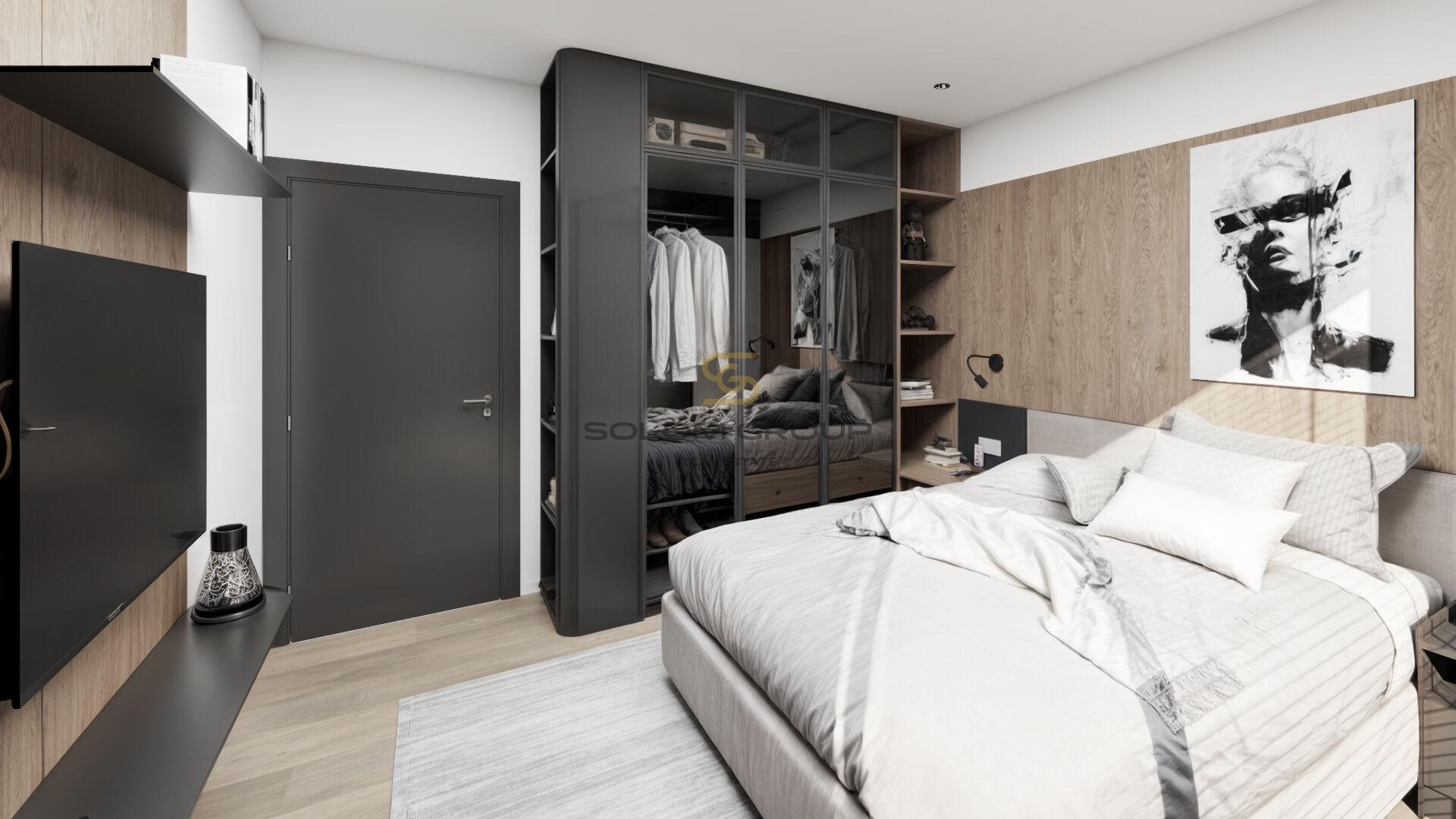 Prodej NOVÉHO bytu 2+kk/Balkon, 48,6 m², Novostavba, Rezidence Nad Krocínkou, Prosek.