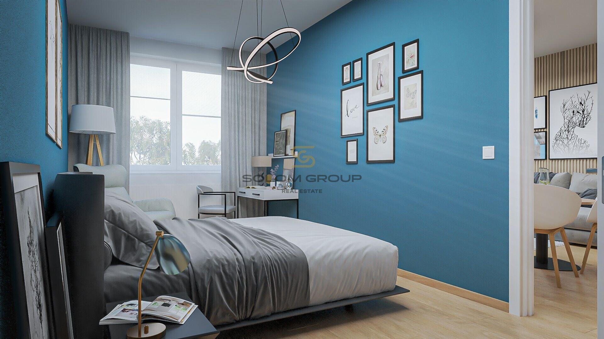 Prodej bytu 1+kk/Balkon, 46,2 m², Rezidence Nad Krocínkou, Prosek