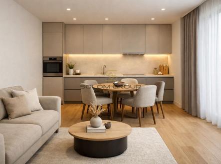 Prodej bytu, 2+kk, 52 m²