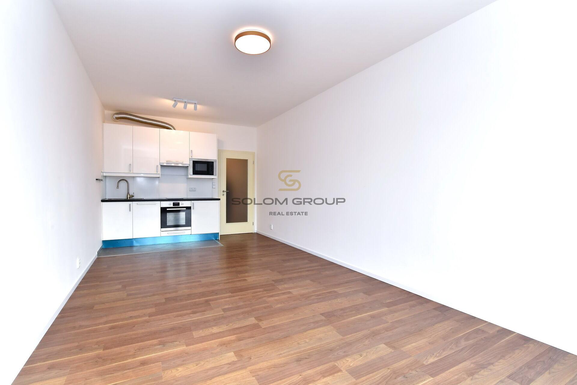 Pronájem bytu 1+kk/Balkon, 35 m², Za Arielem, Michle, novostavba