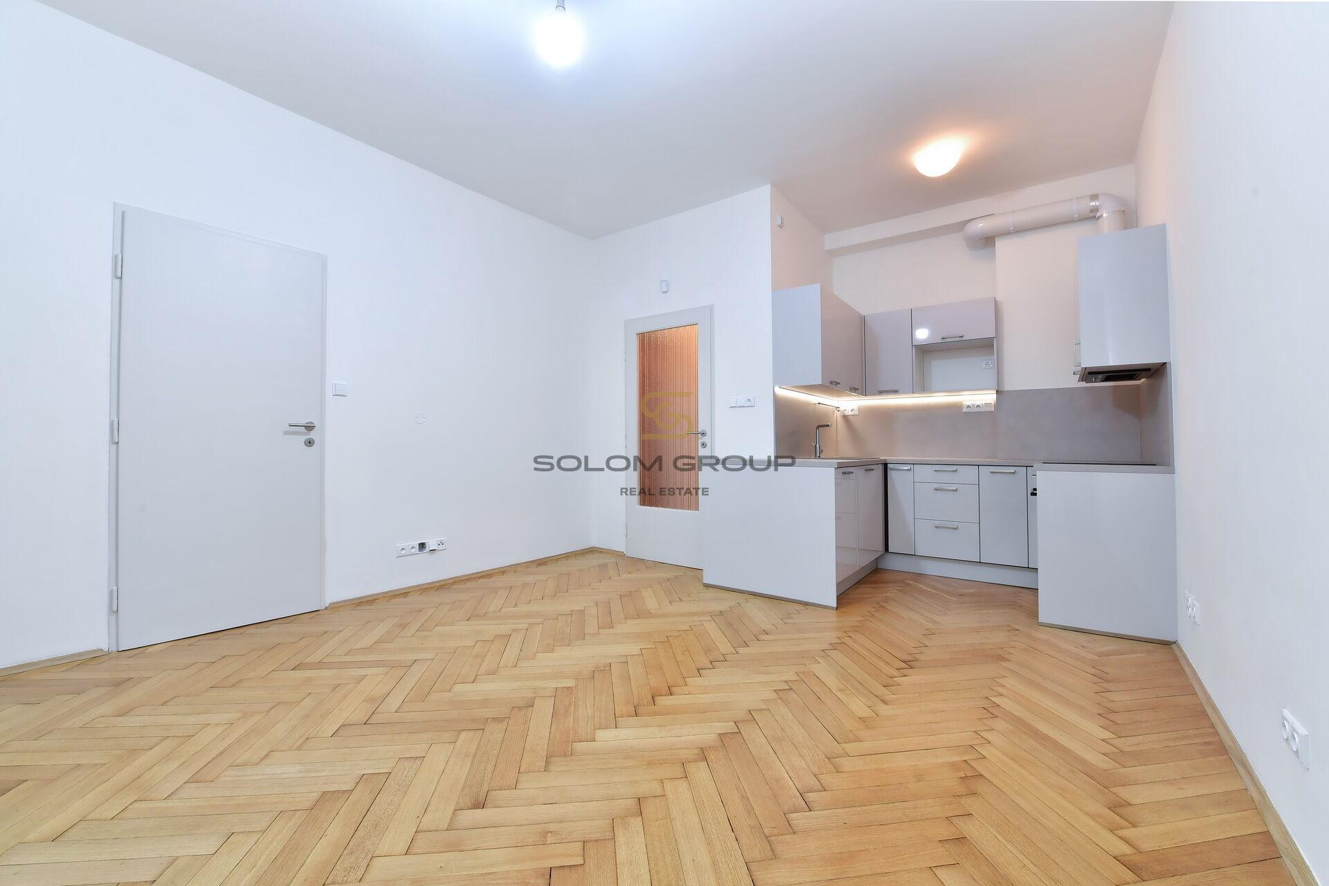 Pronájem bytu 2+kk, 44 m², Vinohrady, 2x komora v bytě, po celkové rekonstrukci