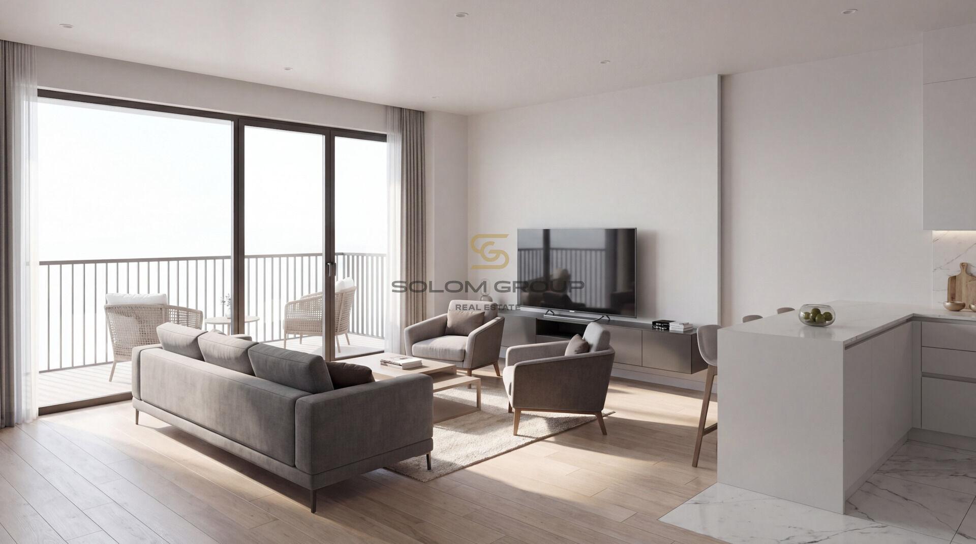 Prodej bytu 2+kk/2xBalkon, 60,14 m², garážové stání, sklep, DV, Praha - Kbely, novostavba