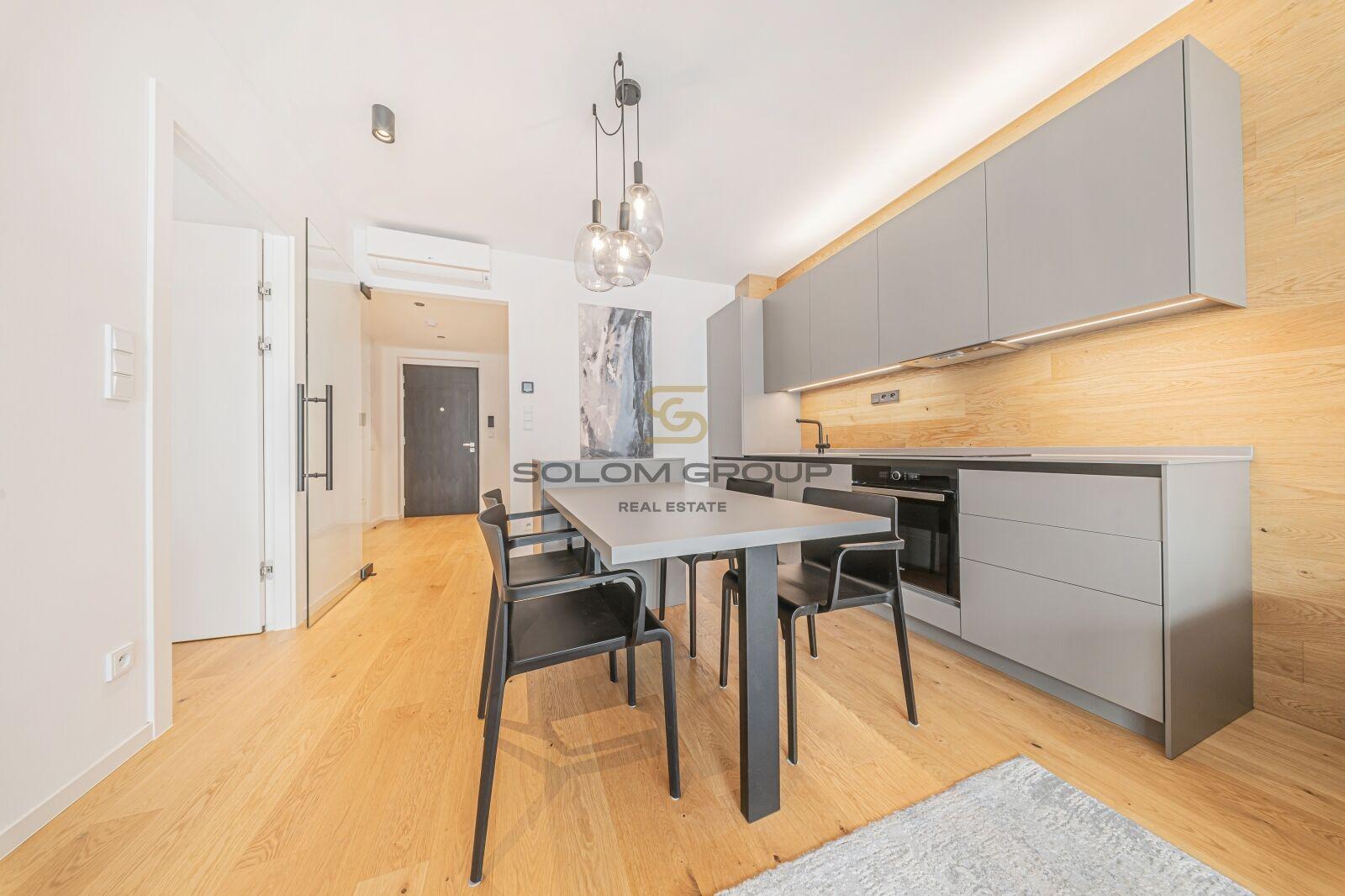 Pronájem bytu 2+kk, 61 m2, GS, Staropramenná, Praha 5 - Smíchov, novostavba