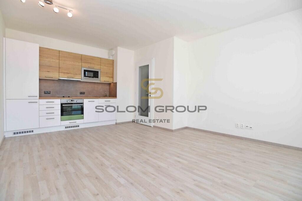 Pronájem bytu 2+kk/Lodžie, 63 m², parkovací stání, komora v bytě, Vysočany, novostavba