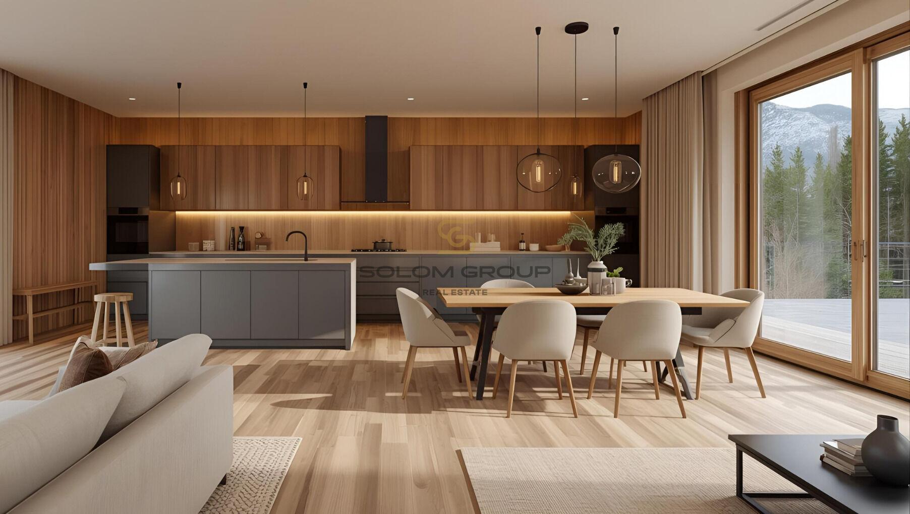 Prodej horského apartmánu 3+kk/Lodžie, 171 m², Harrachov, parkovací stání + předzahrádka, novostavba