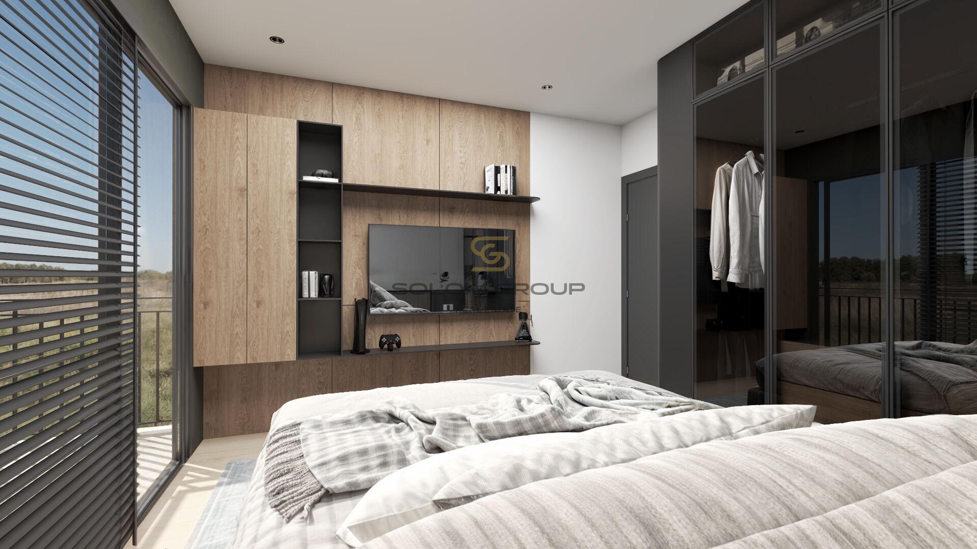 Prodej NOVÉHO bytu 2+kk/Balkon, 48,6 m², komora v bytě, Rezidence Nad Krocínkou, DV, novostavba