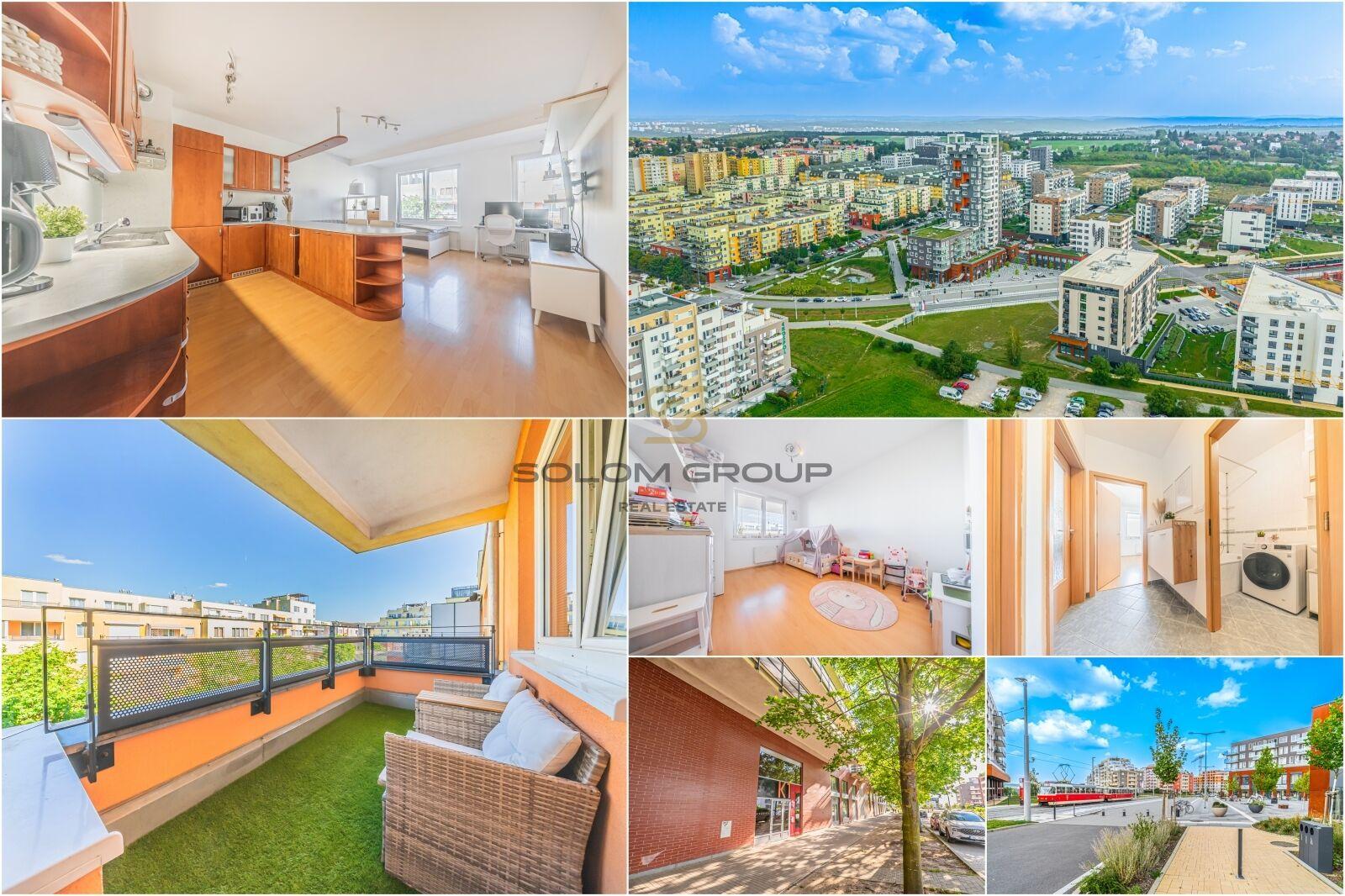 Prodej bytu 2+kk/B, 48 m², Praha 5 - Hlubočepy, ul. Werichova, GS