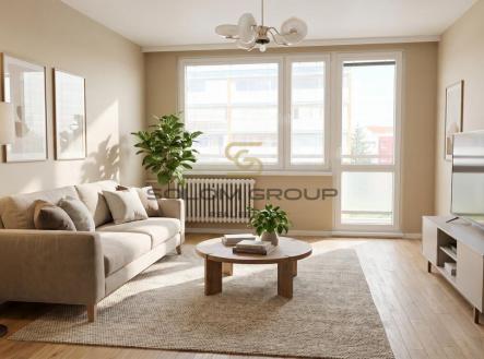 Prodej bytu, 3+1, 61 m²