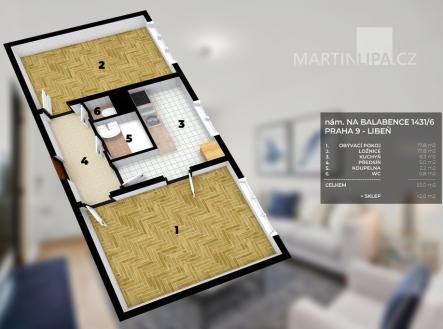 plan-na-balabence.jpg | Prodej bytu, 2+1, 55 m²