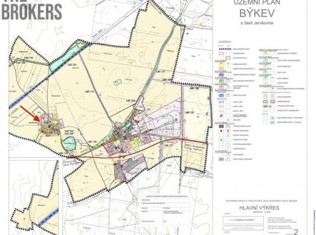 4-hlavni-vykres-up-bykev-2.jpg | Prodej - pozemek pro bydlení, 801 m²