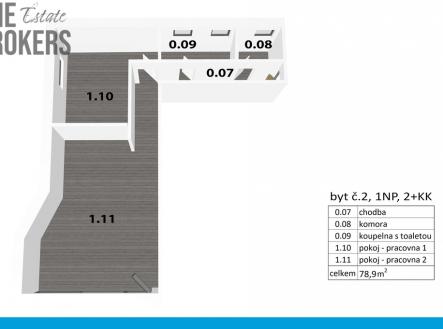 jedn.2-3d-a.jpg | Pronájem - obchodní prostor, 99 m²