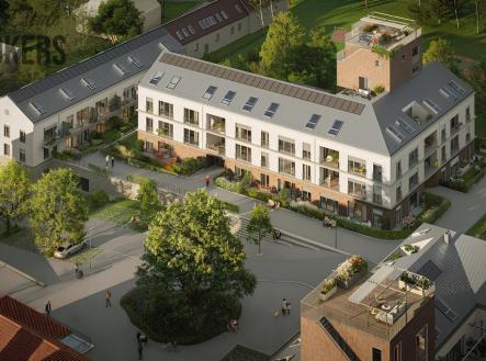 náměstí před domem | Prodej bytu, 3+kk, 87 m²