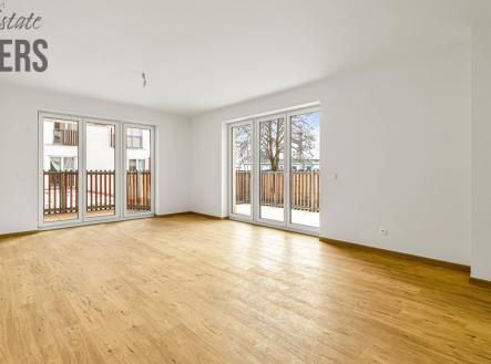 vizualizace-obyvaci-pokoj-kuchyne-dole-1-1.jpg | Prodej bytu, 3+kk, 88 m²