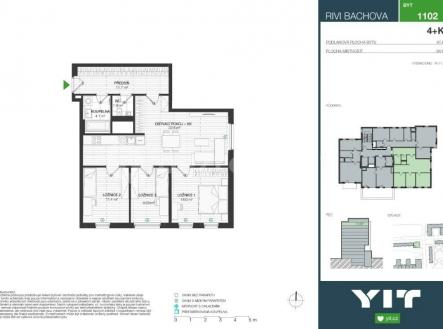 3 | Prodej bytu, 4+kk, 92 m²