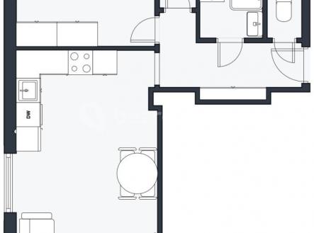 3 | Prodej bytu, 3+kk, 58 m²