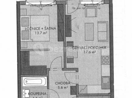 2 | Prodej bytu, 2+kk, 47 m²