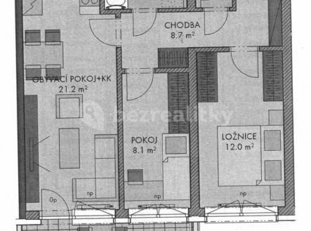 2 | Prodej bytu, 3+kk, 60 m²