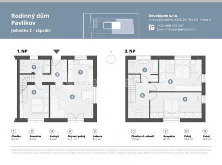 3 | Prodej - dům/vila, 105 m²