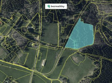 1732943124-delcrmhekn-katastr | Prodej - pozemek, trvalý travní porost, 18 821 m²