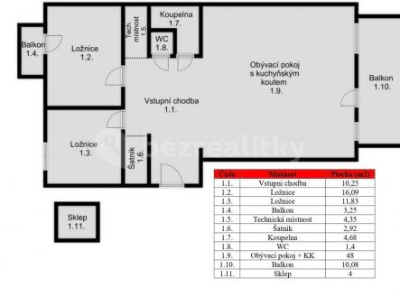 2 | Prodej bytu, 3+kk, 127 m²