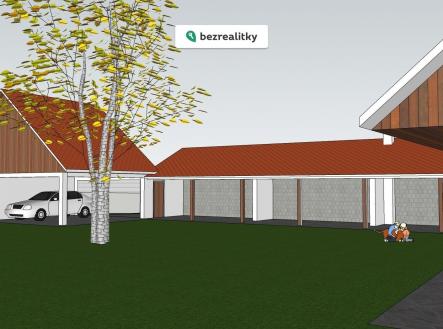 1761252532-hyrfxkjvum-pohled-dvorn-c3-ad-na-p-c5-99-c3-adst-c5-99e-c5-a1ek-pro-auta-a-hl-vstup-do-ar | Prodej - pozemek pro bydlení, 1 401 m²