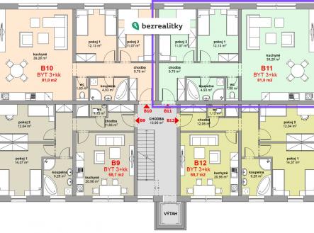 1764866607-qsonmvanky-bj-11-plan-podlazi | Prodej bytu, 3+kk, 81 m²