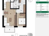 Prodej bytu, 2+kk, 45 m²