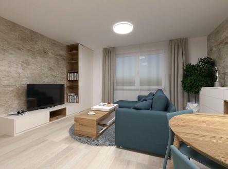 Pronájem bytu, 1+kk, 35 m²