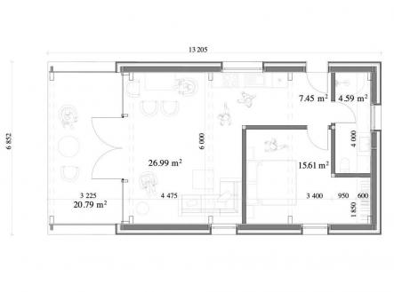 Prodej - dům/vila, 55 m²