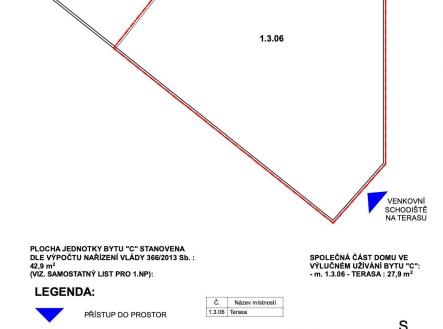 . | Prodej bytu, 1+1, 43 m²