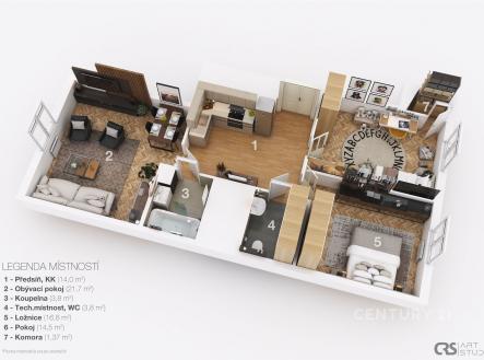 . | Prodej bytu, 3+1, 79 m²