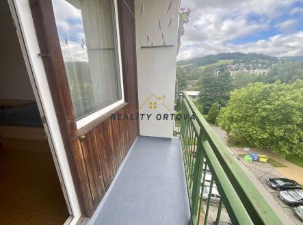 balkon | Prodej bytu, 1+kk, 30 m²